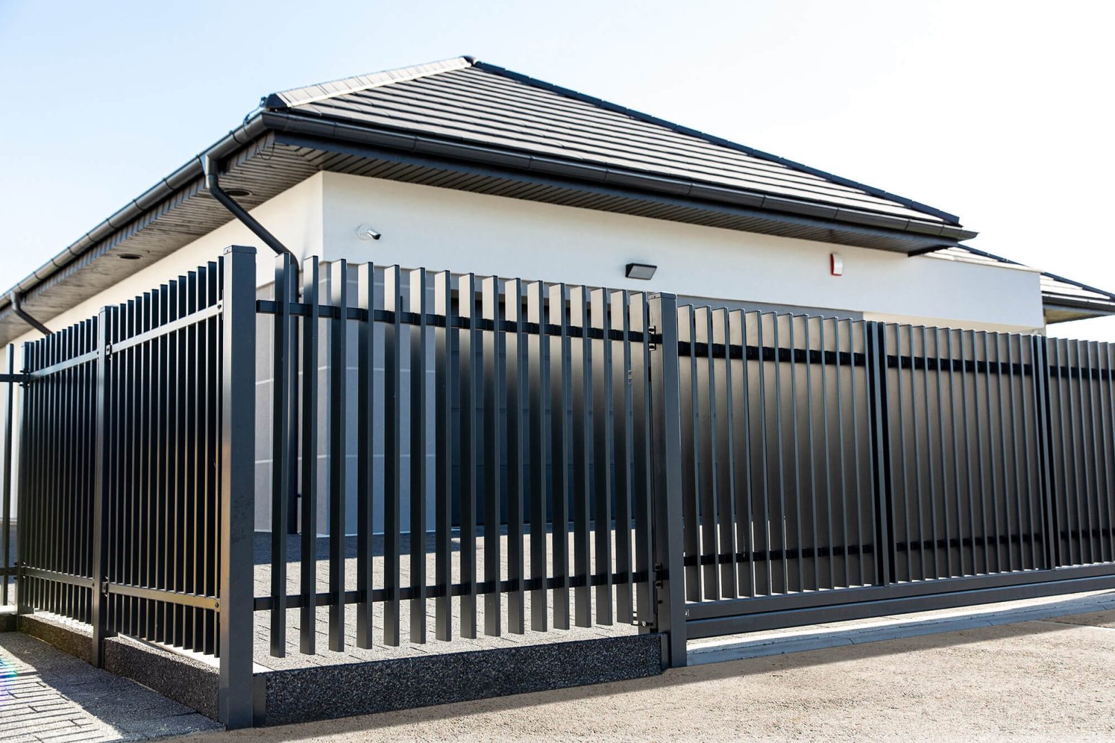 Вертикальный алюминиевый забор