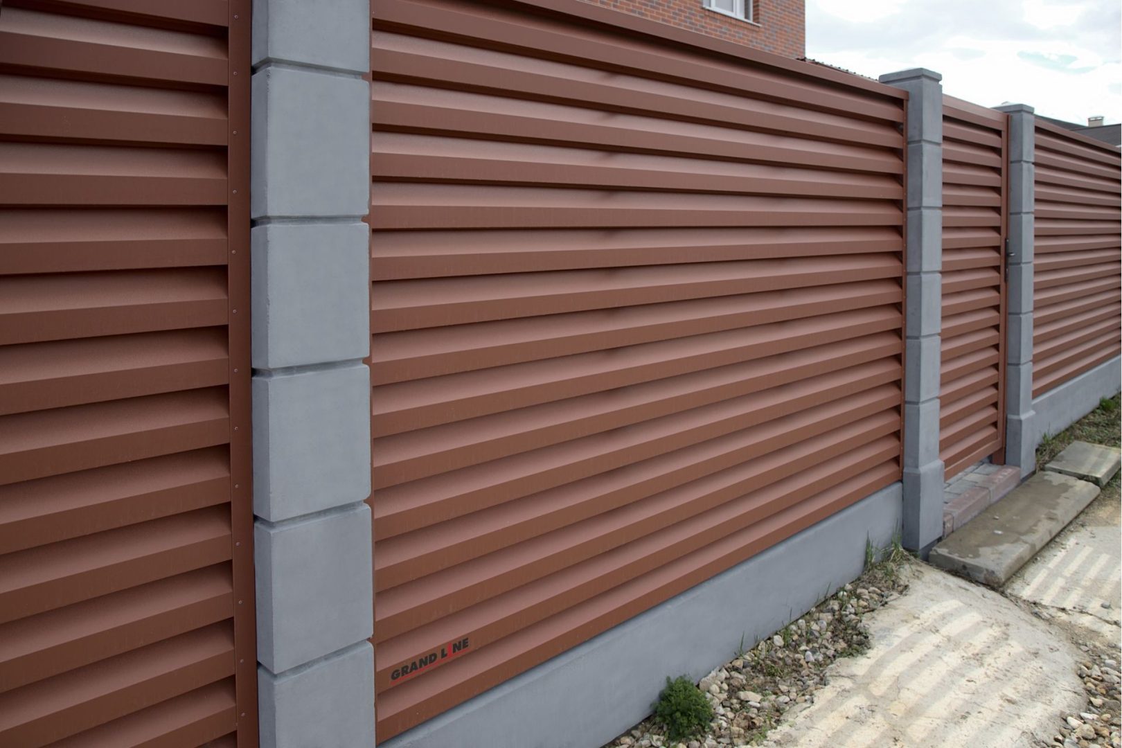 Заборы жалюзи Гранд Лайн