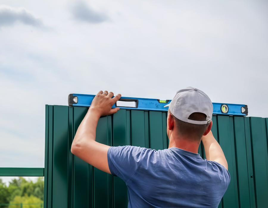 Замер забора