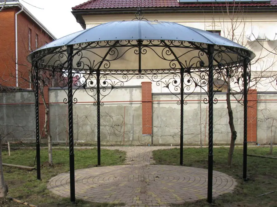 Круглый навес