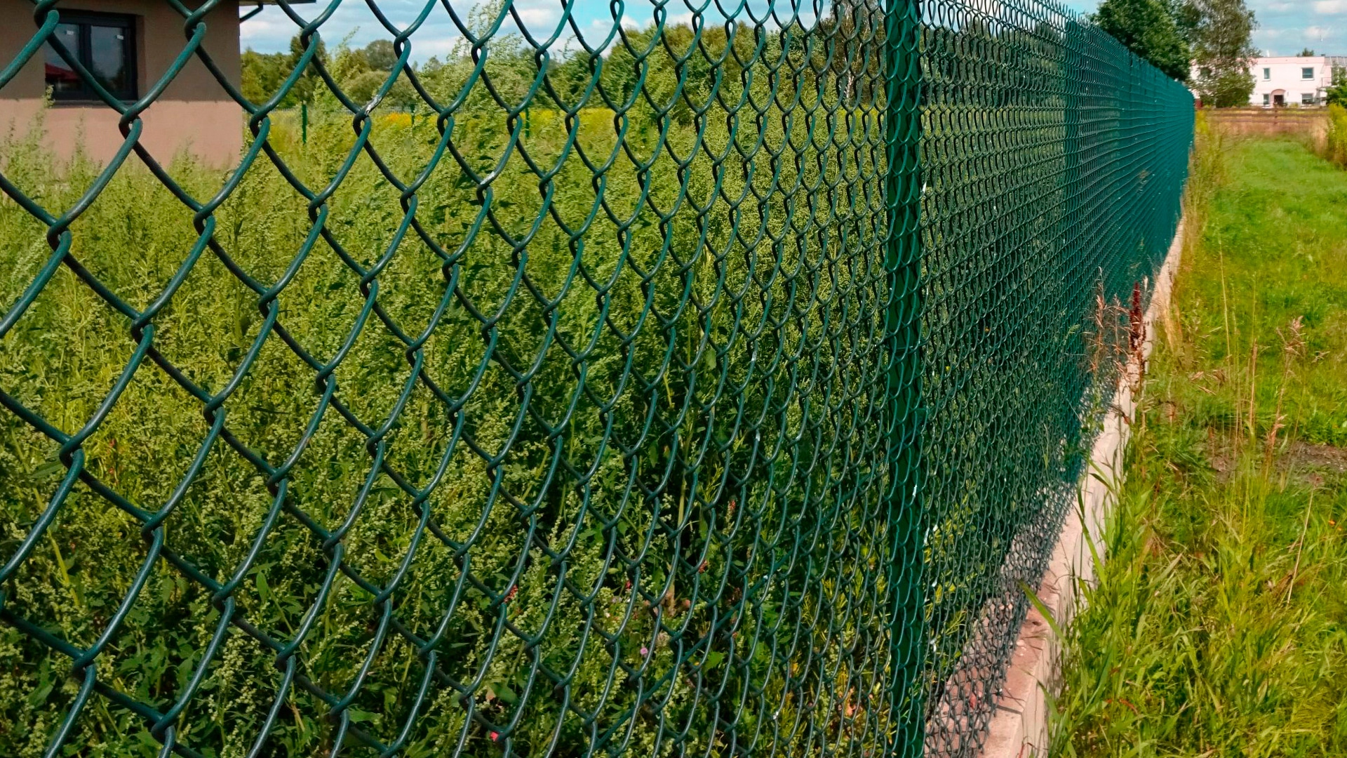 Сетка рабица в ПВХ(полимерном) покрытии