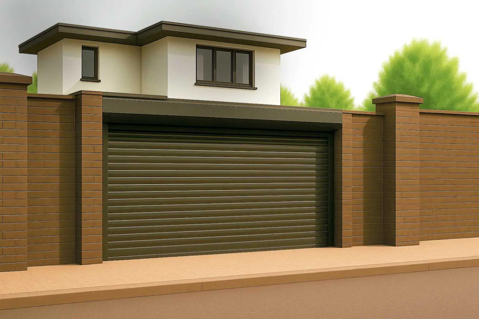 Рулонные ворота